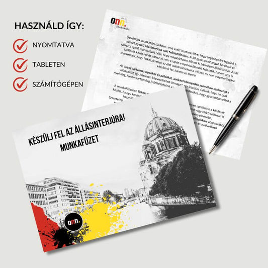 Munkafüzet a német állásinterjúhoz